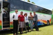 El mandatario local recibió el bus de la empresa petrolera Equion.